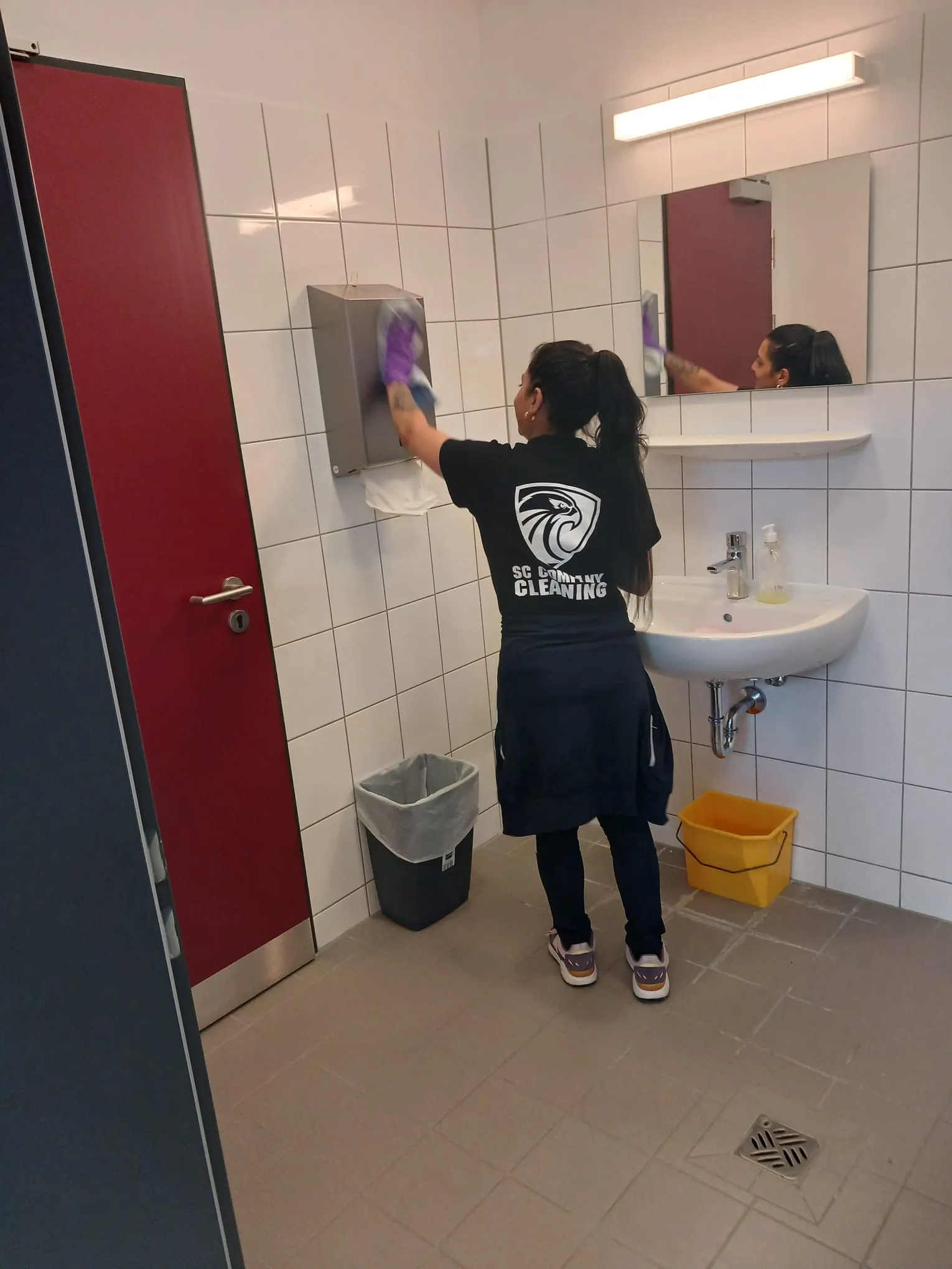 Hygienische Praxisreinigung der SC Company